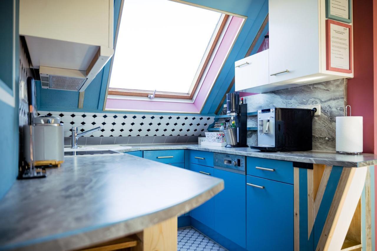 Rooftop Penthouse Karlsruhe Exterior foto